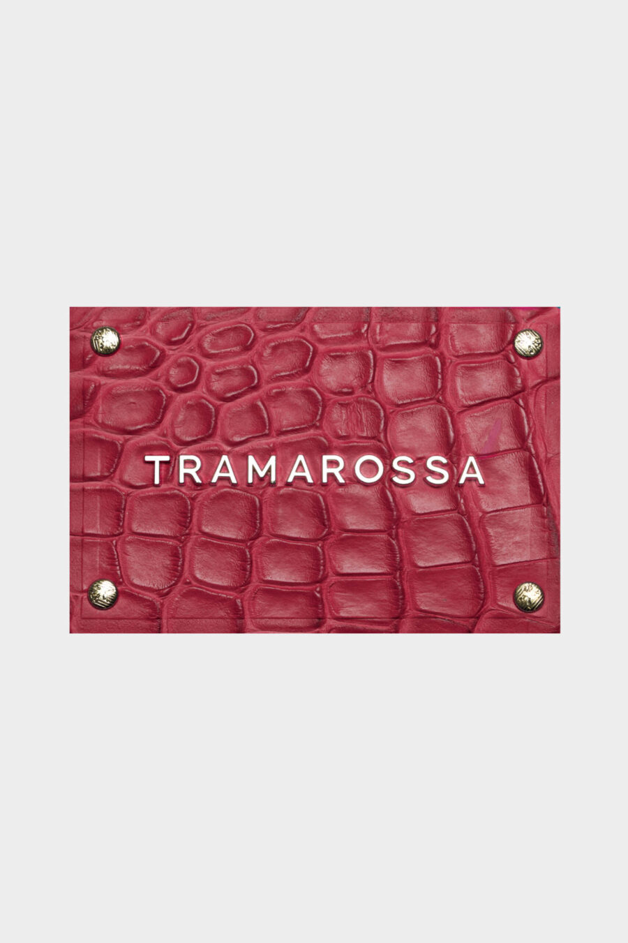 Alligator back label - Raspberry
