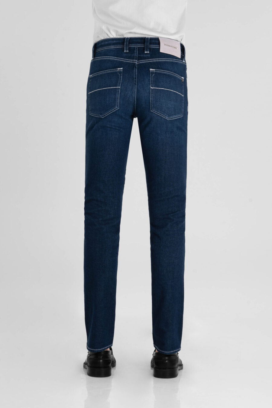LEONARDO BUTTONS REGULAR MEDIUM BLUE LIGHT DENIM JEANS - Image 3