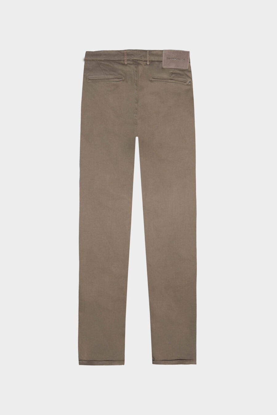 PANTALONE LUIS REGULAR IN GABARDINA DI COTONE STRETCH BEIGE - immagine 6