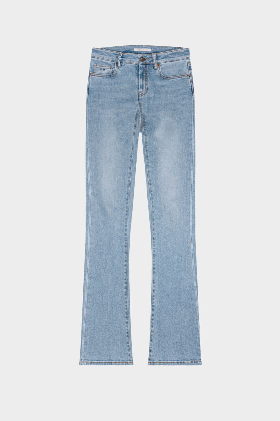JEANS GRETA  BOOTCUT IN DENIM BLU MEDIO