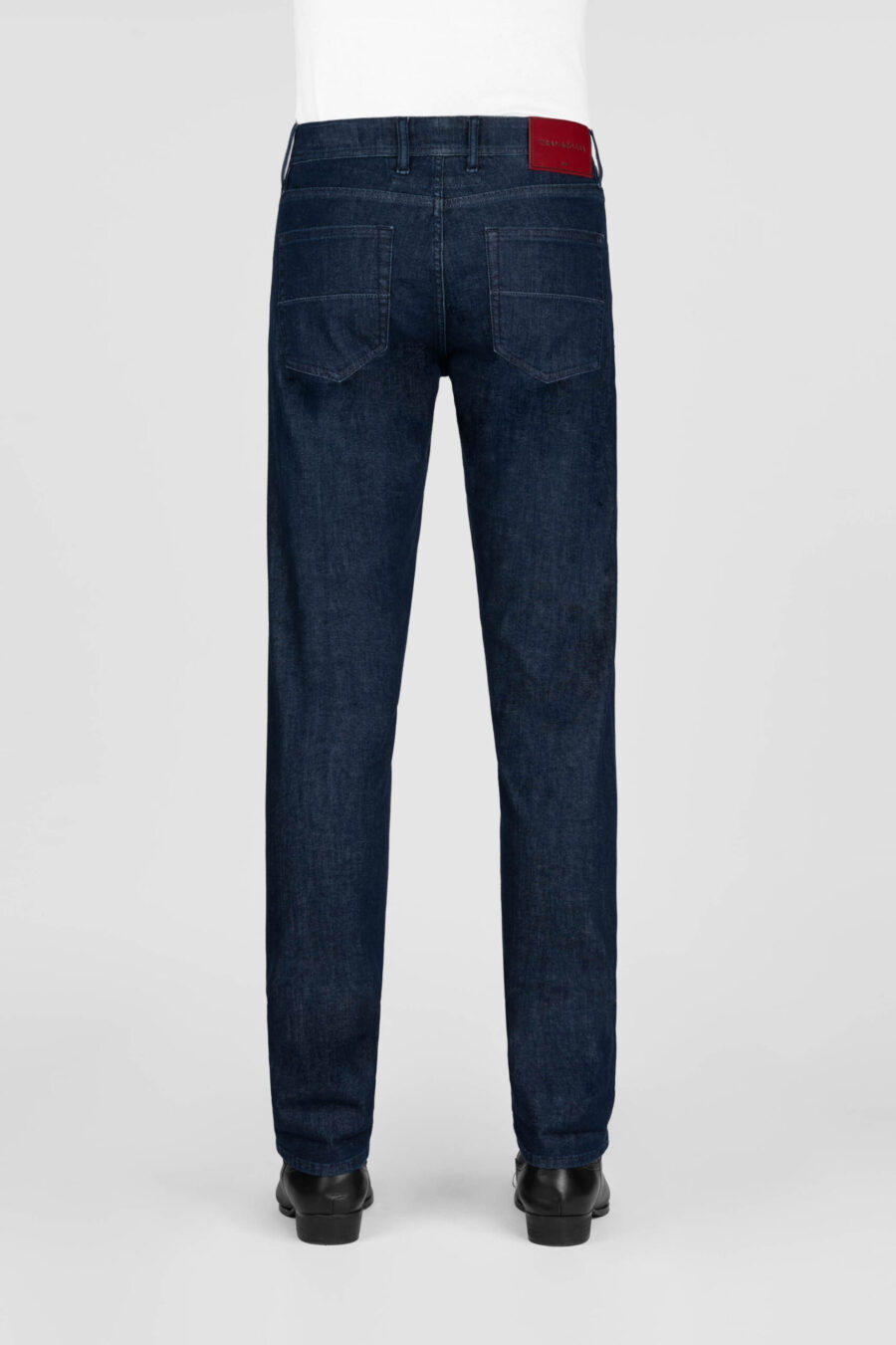 MICHELANGELO REGULAR BLUE DENIM JEANS RELAX - Image 3