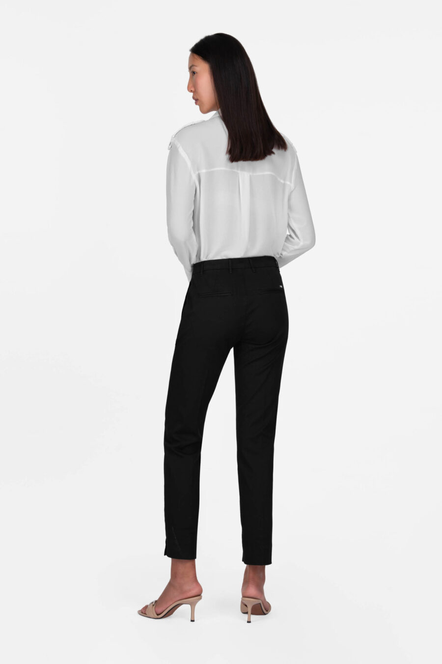ADELE SLIM BLACK DENIM PANTS - Image 3