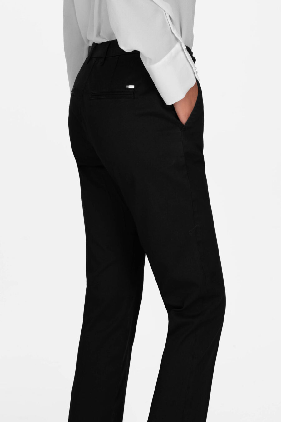 ADELE SLIM BLACK DENIM PANTS - Image 4
