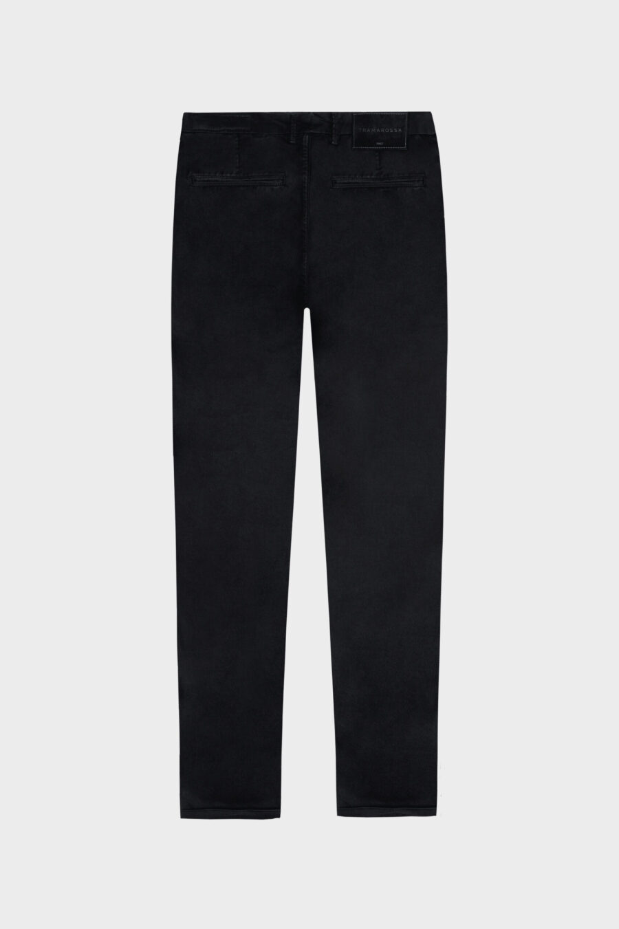 ALBERTO CARROT PANTS IN BLACK COTTON GABARDINE - immagine 6
