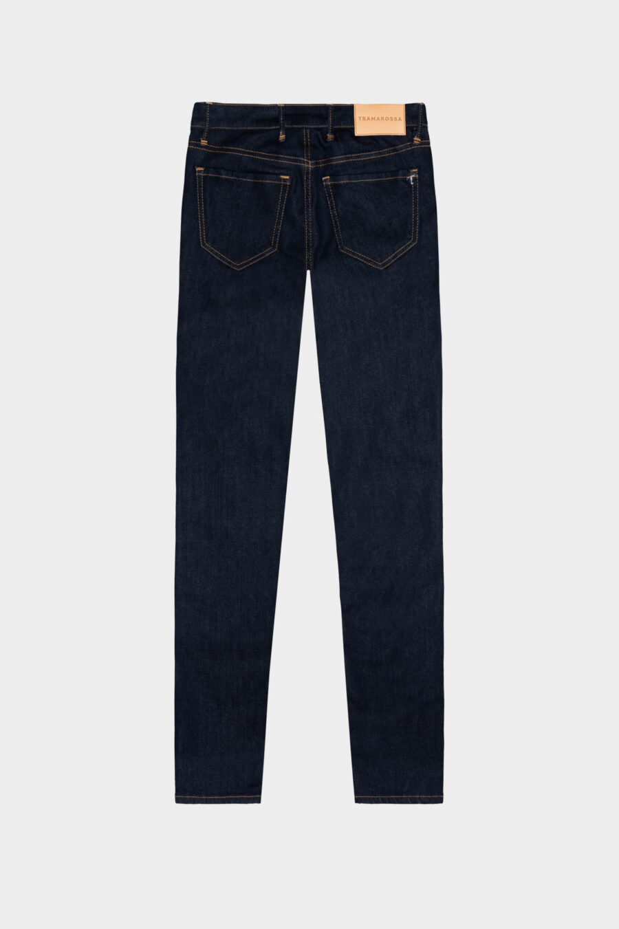 JEANS BIANCA CAPRI SKINNY IN DENIM STRETCH BLU SCURO - immagine 10