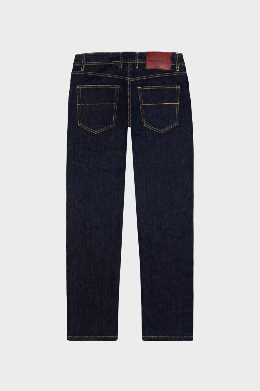 JEANS DANTE LOOSE IN DENIM BLU SCURO - immagine 6