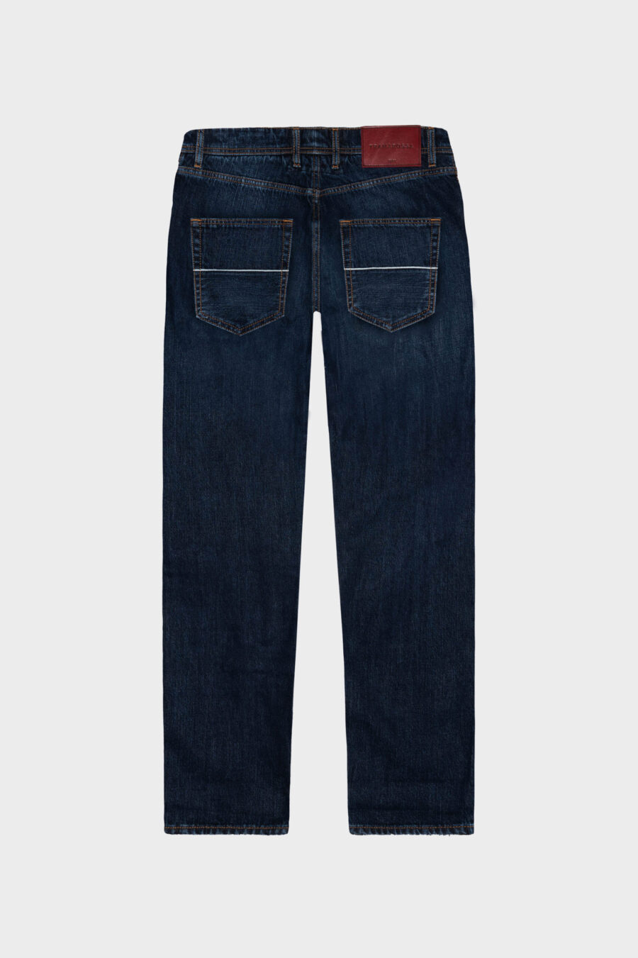 DANTE LOOSE JEANS IN MEDIUM BLUE SELVEDGE DENIM - immagine 6