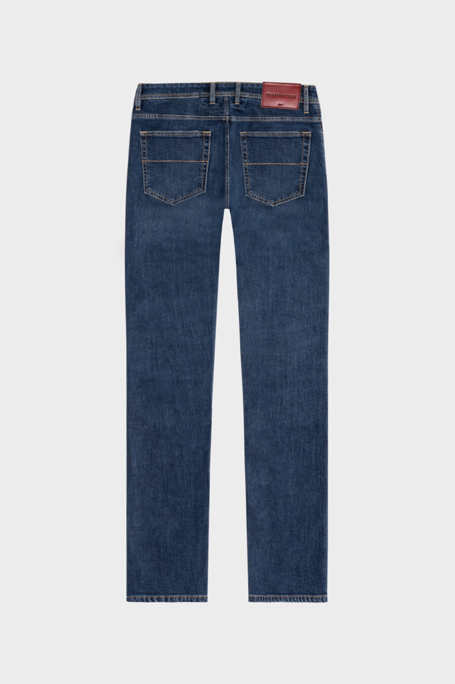LEONARDO SLIM JEANS IN MEDIUM BLUE DENIM - immagine 6