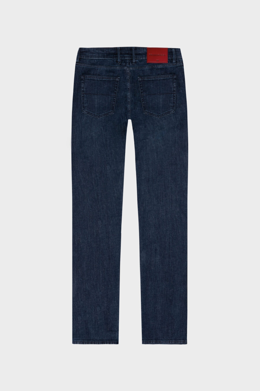 LEONARDO SLIM DARK BLUE DENIM JEANS - Image 6