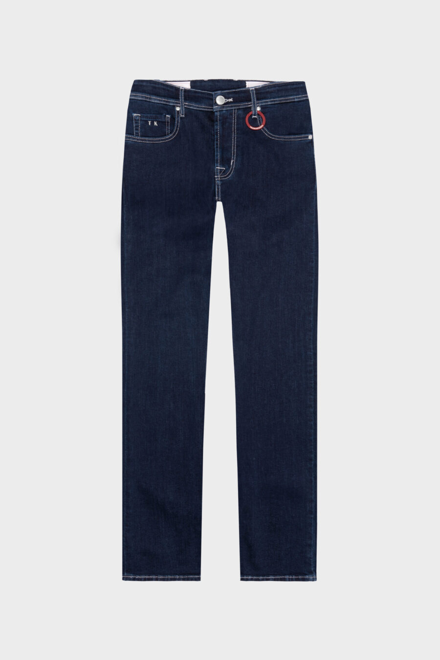 LEONARDO SLIM JEANS IN MEDIUM BLUE DENIM