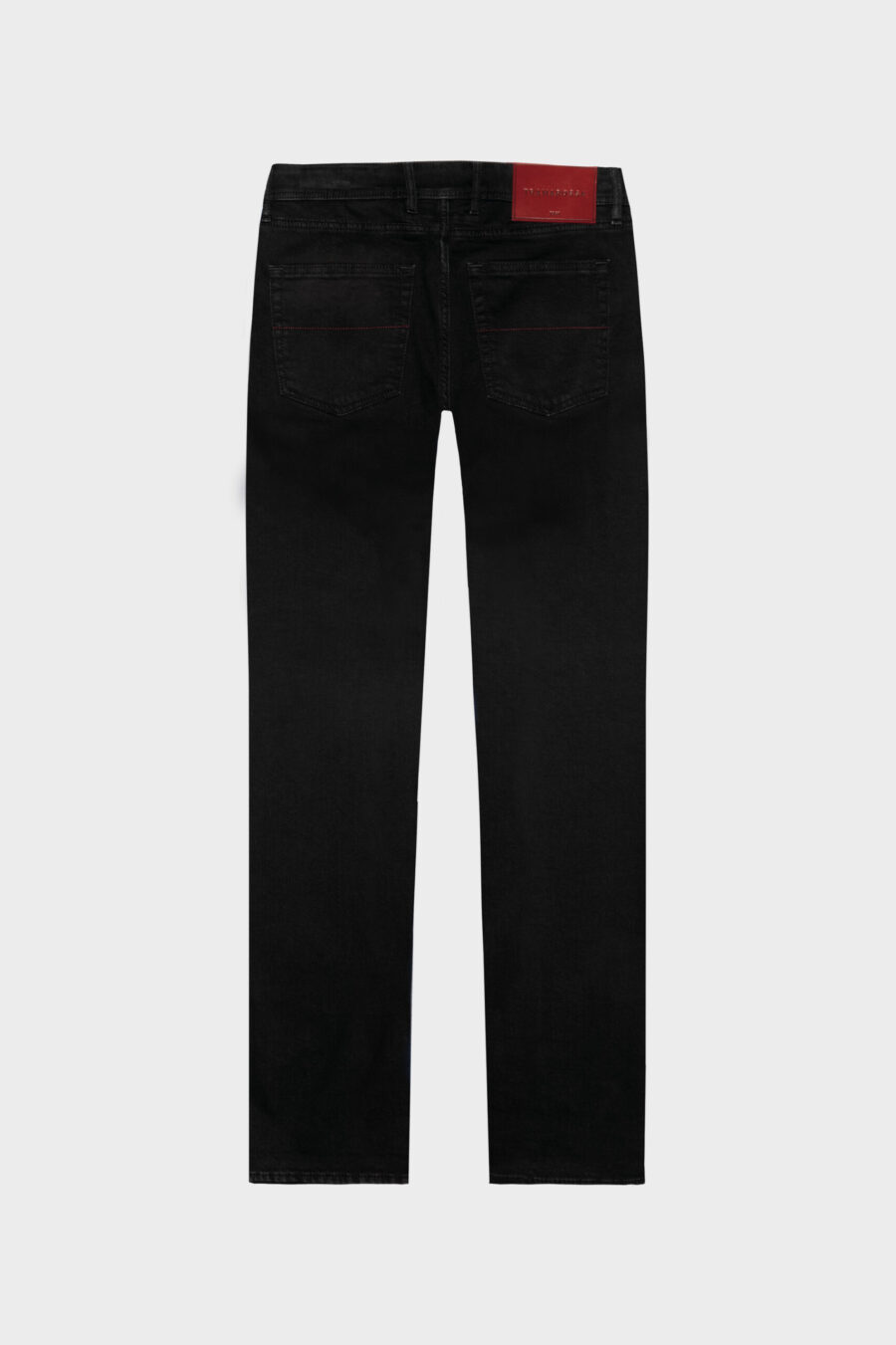 JEANS LEONARDO SLIM IN DENIM NERO - immagine 6