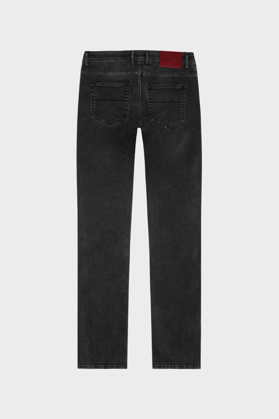 JEANS LEONARDO SLIM IN DENIM NERO - immagine 6