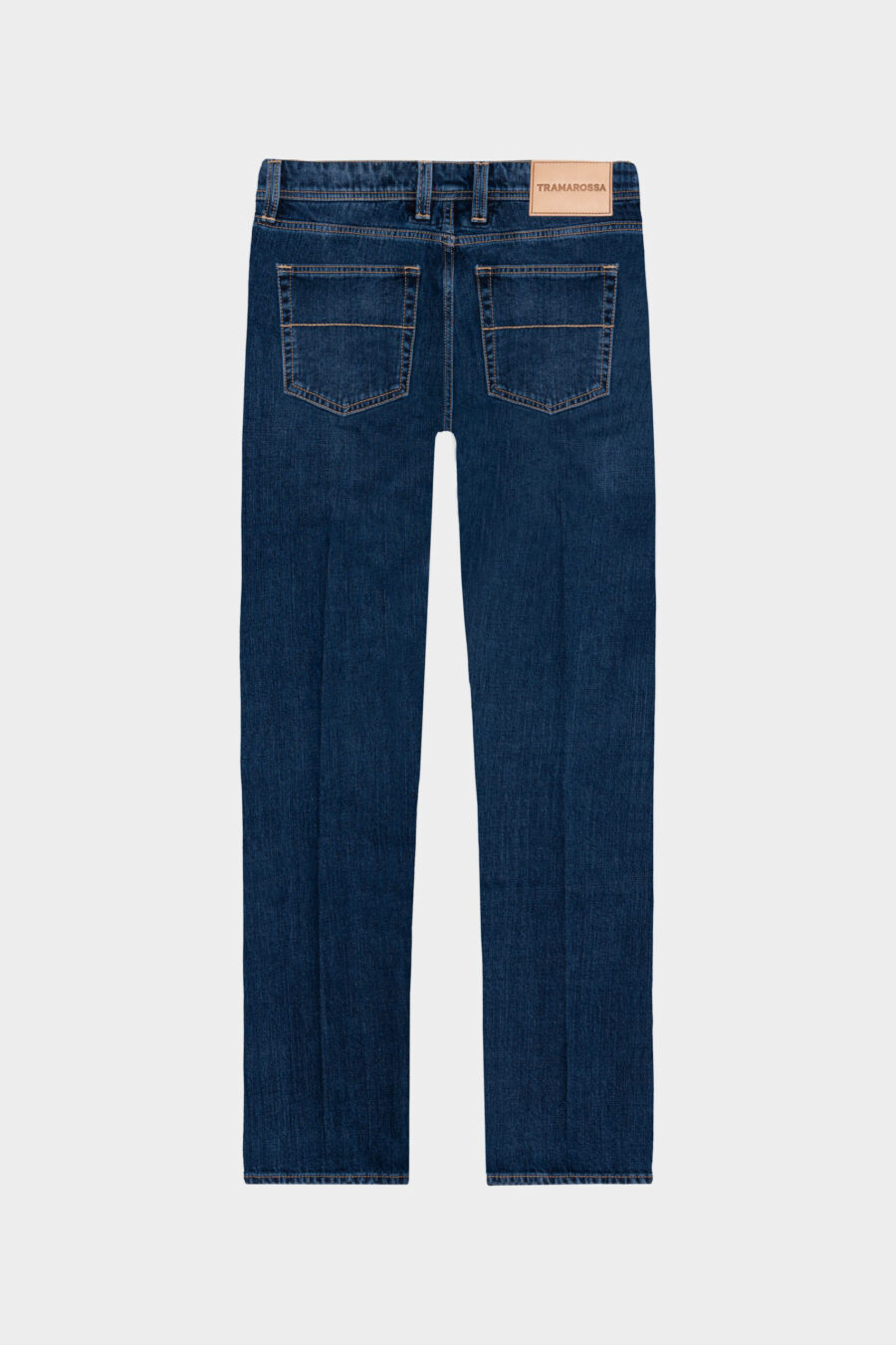 MICHELANGELO ZIP REGULAR JEANS IN MEDIUM BLUE DENIM - Image 6