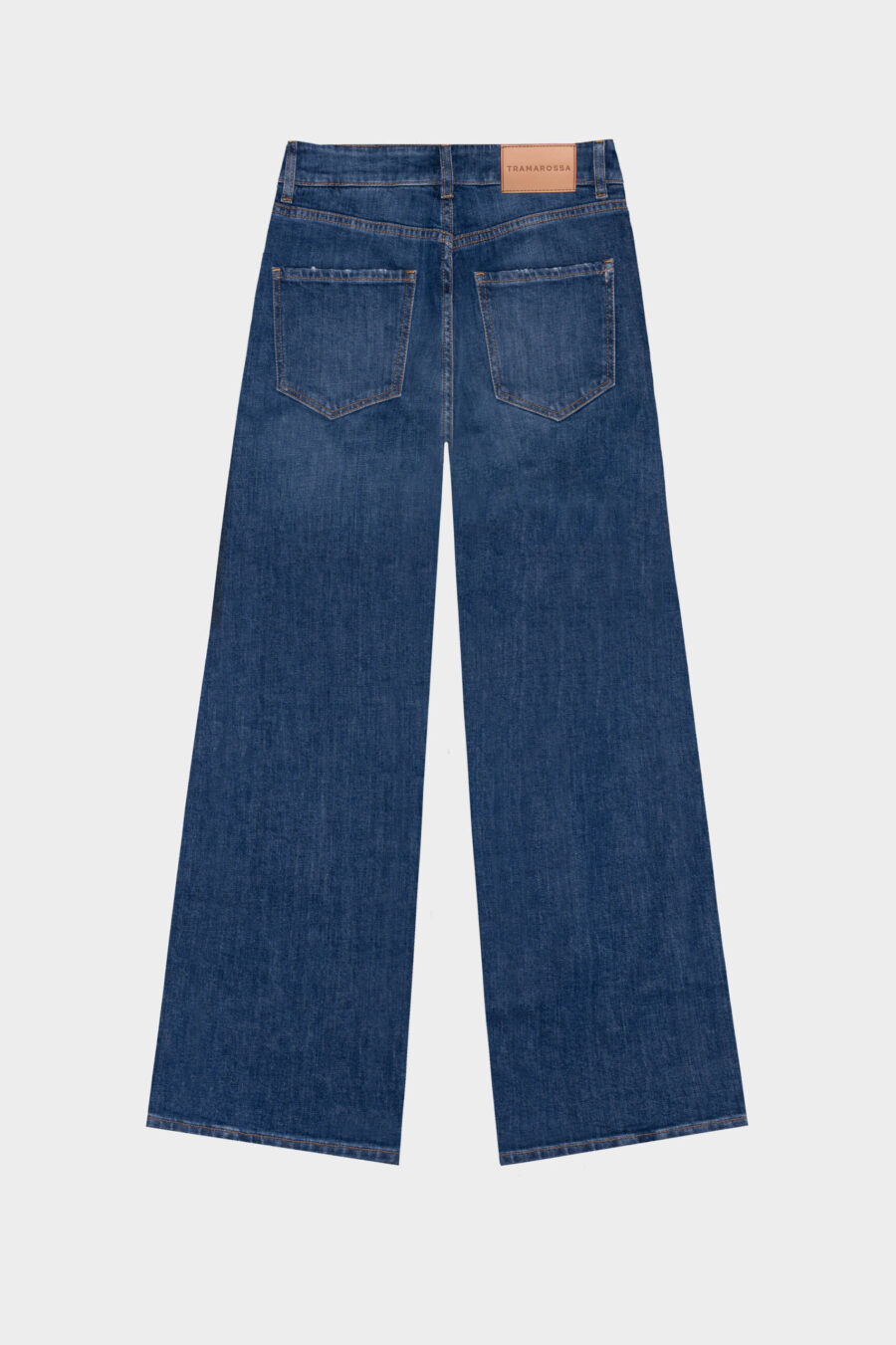 MONICA WIDE LEG JEANS IN MEDIUM BLUE DENIM - Image 10