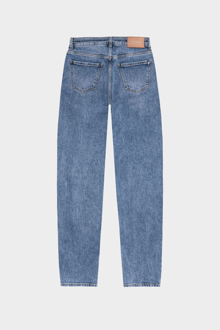 HOLLYWOOD BARREL JEANS IN MEDIUM BLUE DENIM - immagine 10