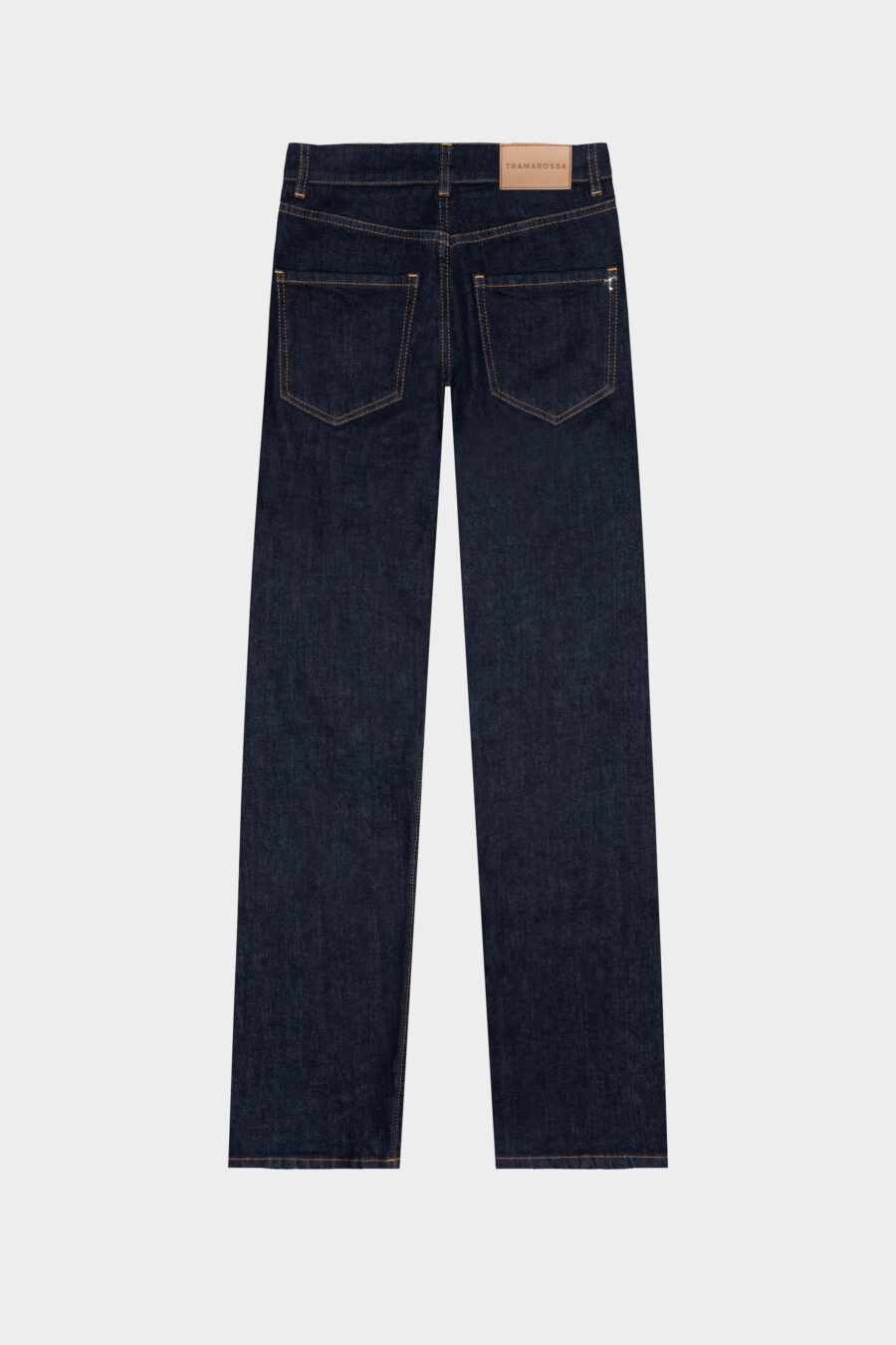 MONICA STRAIGHT DARK BLUE DENIM JEANS - immagine 8