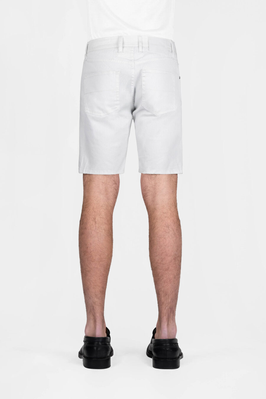 PANTALONE ASCANIO CORTO IN COTONE  AZZURRO - immagine 3