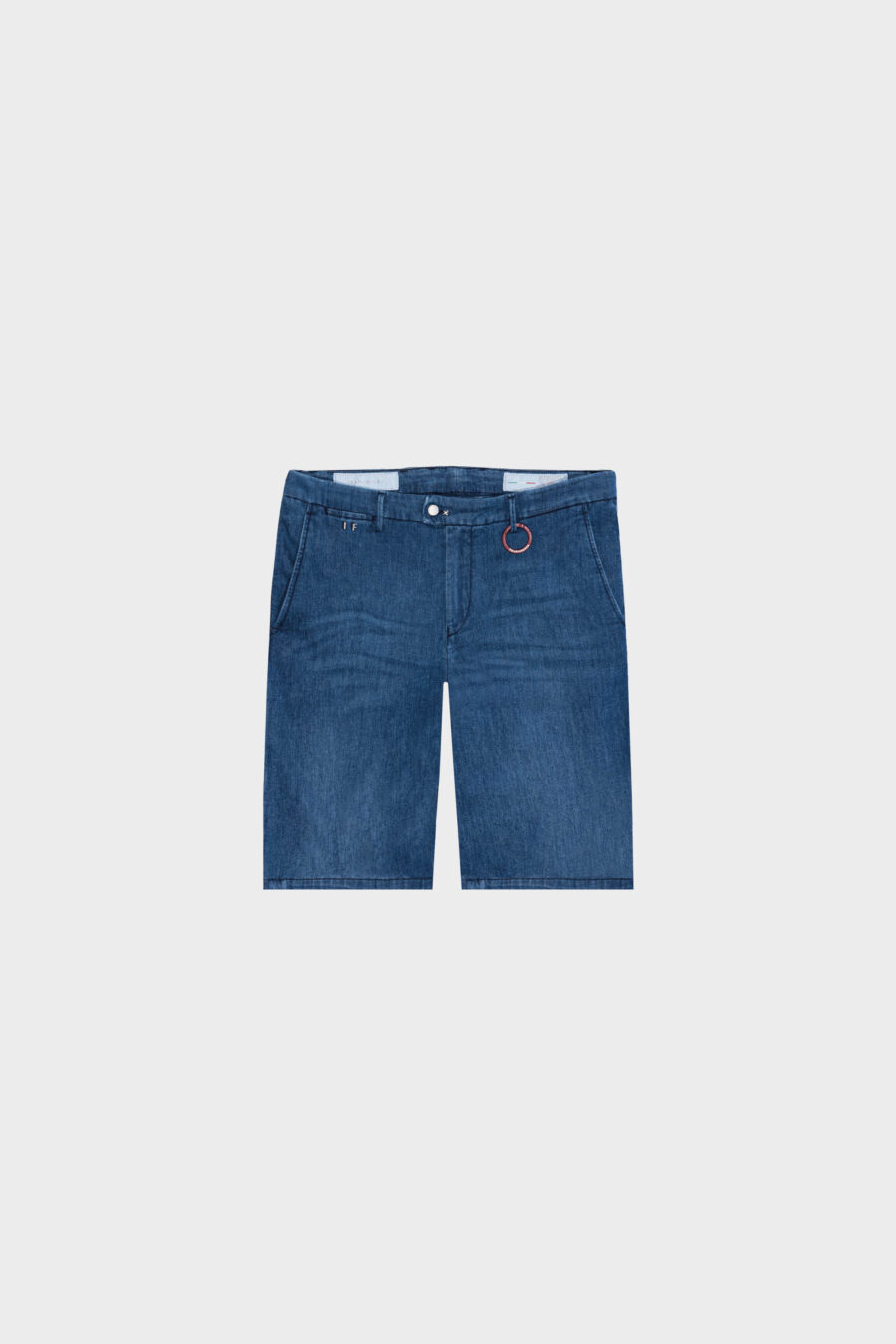 ELIA SHORT PANTS IN SUPER LIGHTWEIGHT DENIM MEDIUM BLUE