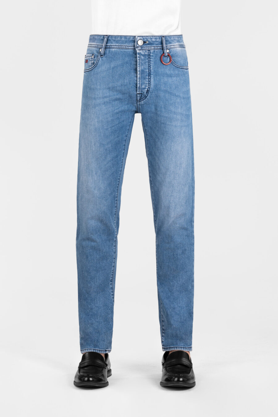 DANTE LOOSE JEANS IN LIGHT BLUE DENIM - Image 2