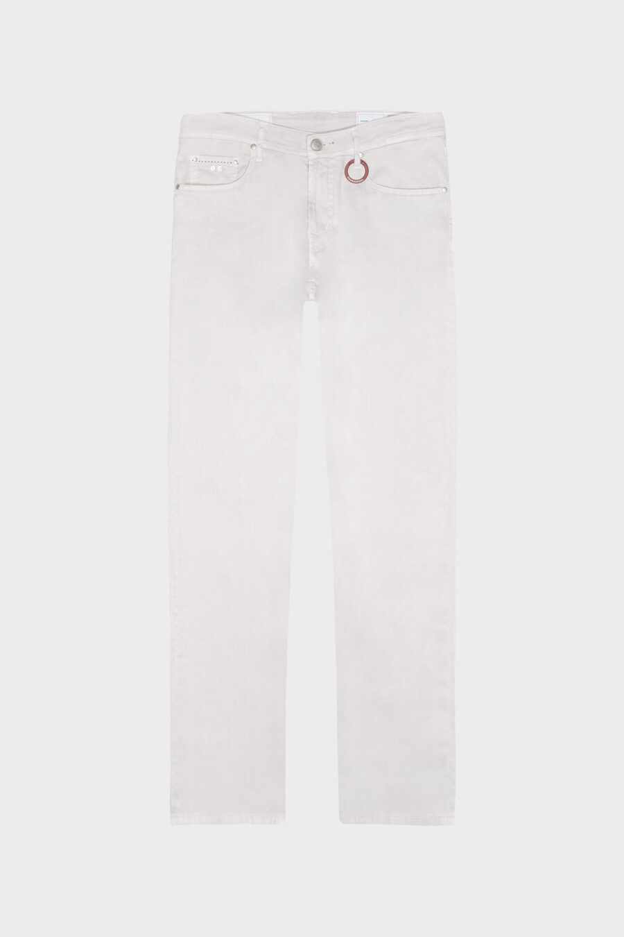 MICHELANGELO REGULAR GRAY LINEN PANTS