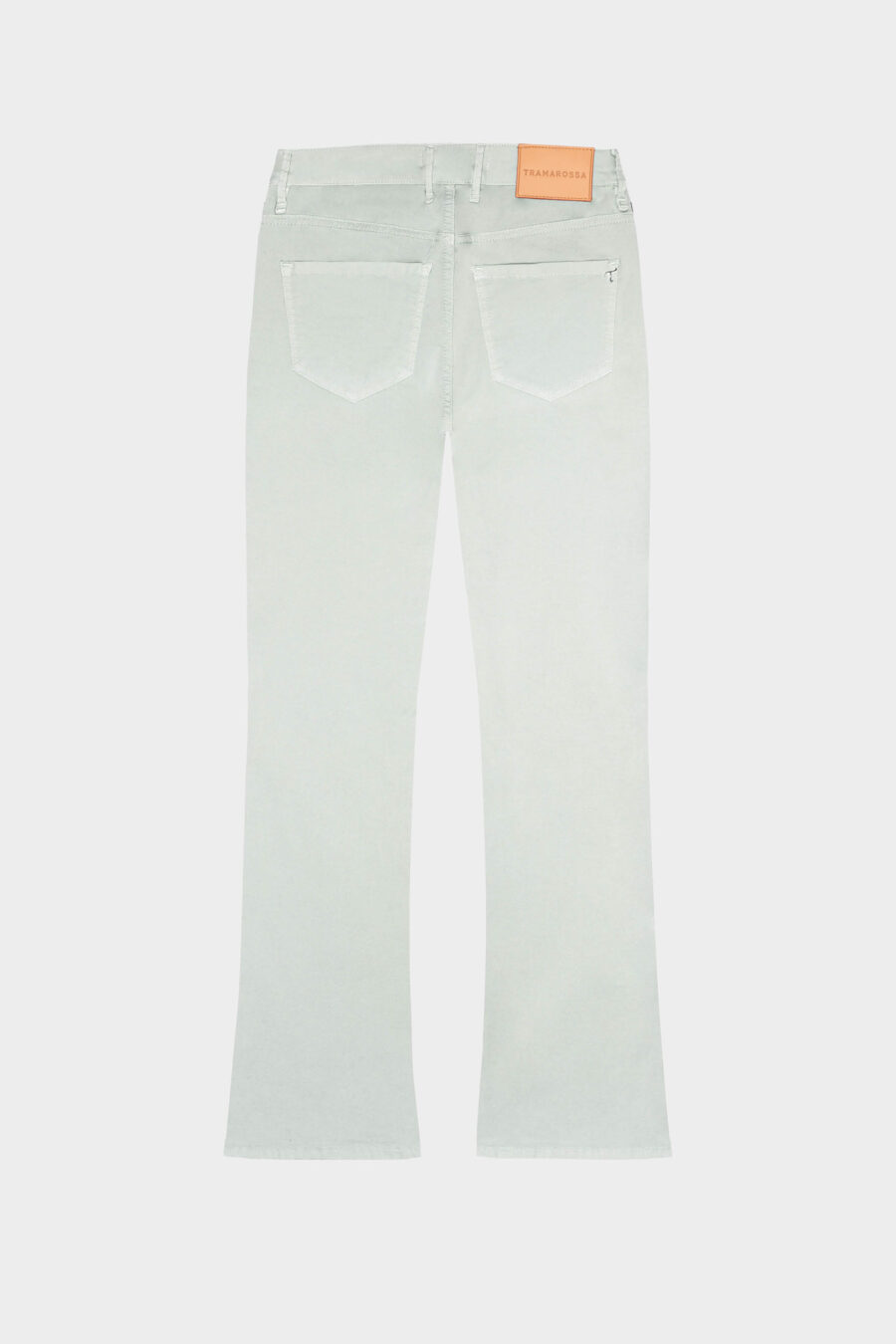 JEANS BIANCA FLARE CUT FLARE IN COTONE AZZURRO - immagine 8