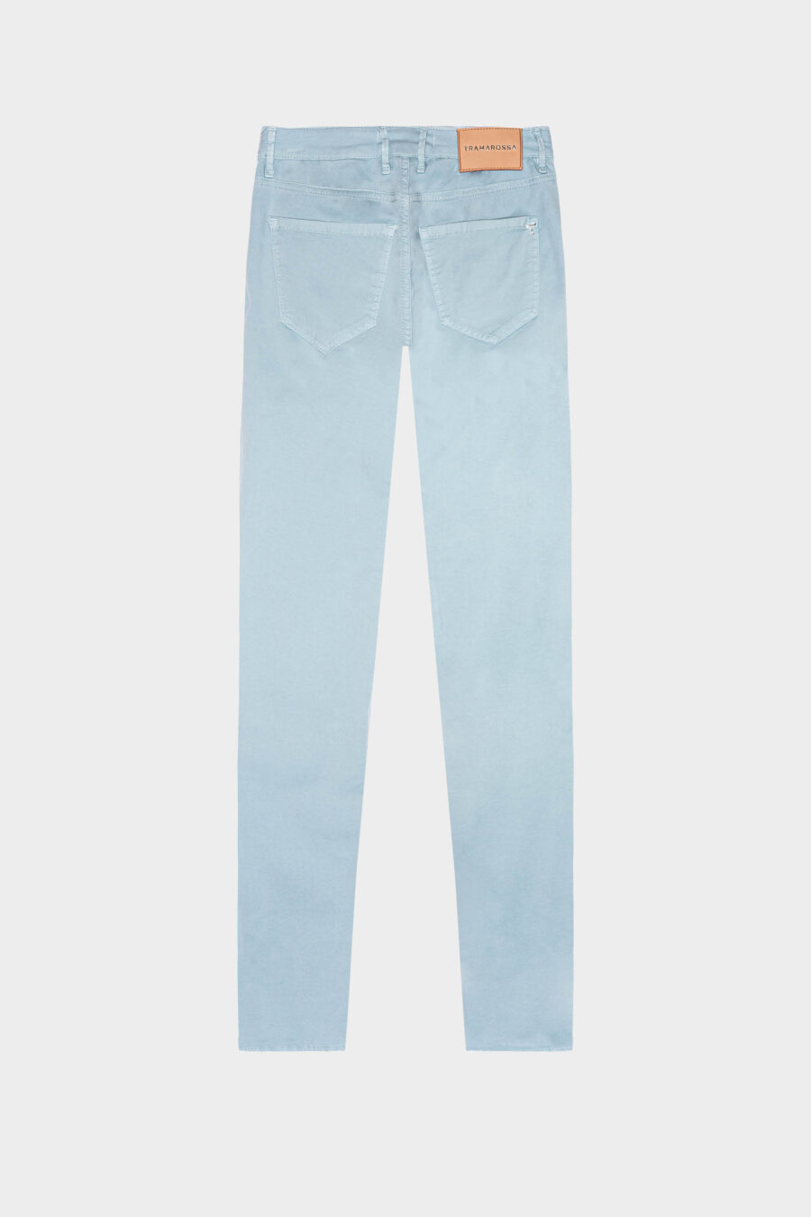 BIANCA SLIM SKINNY PANTS IN LIGHT BLUE COTTON - Image 9