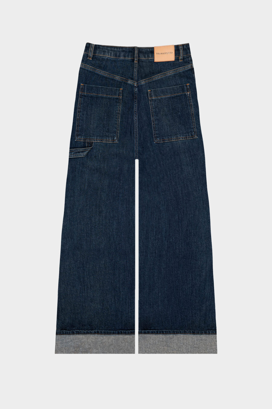 JEANS MYA WIDE IN DENIM BLU MEDIO - immagine 9