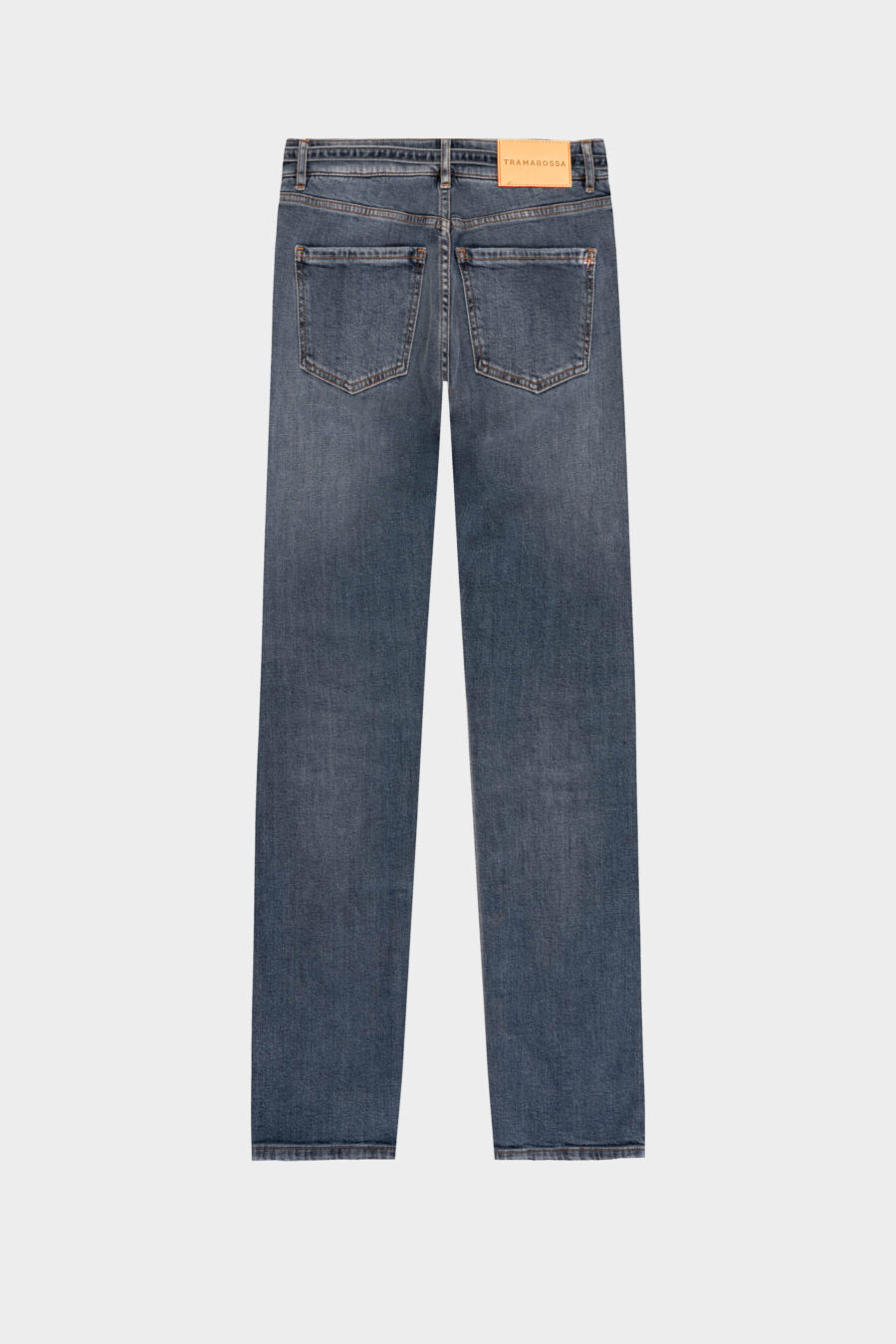 PANTALONE AMERICA SLIM IN COTONE BLU SCURO - immagine 7