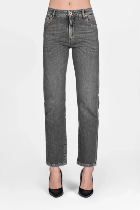 JEANS AMERICA SLIM IN DENIM GRIGIO
