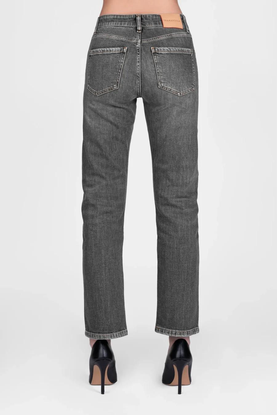 JEANS AMERICA SLIM IN DENIM GRIGIO - immagine 2