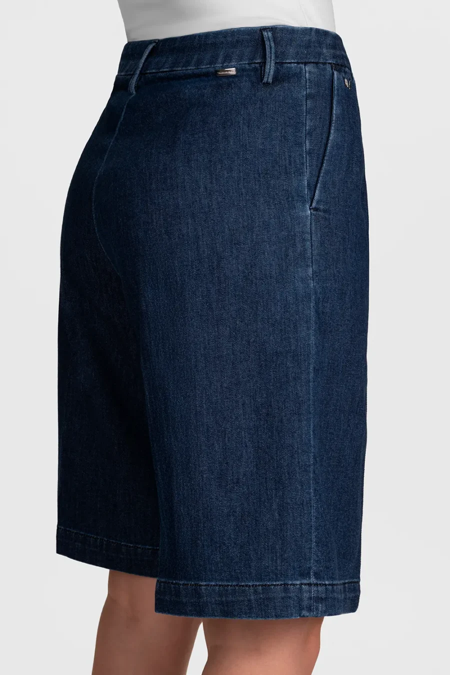 BERMUDA GABRY IN DENIM BLU MEDIO - immagine 3