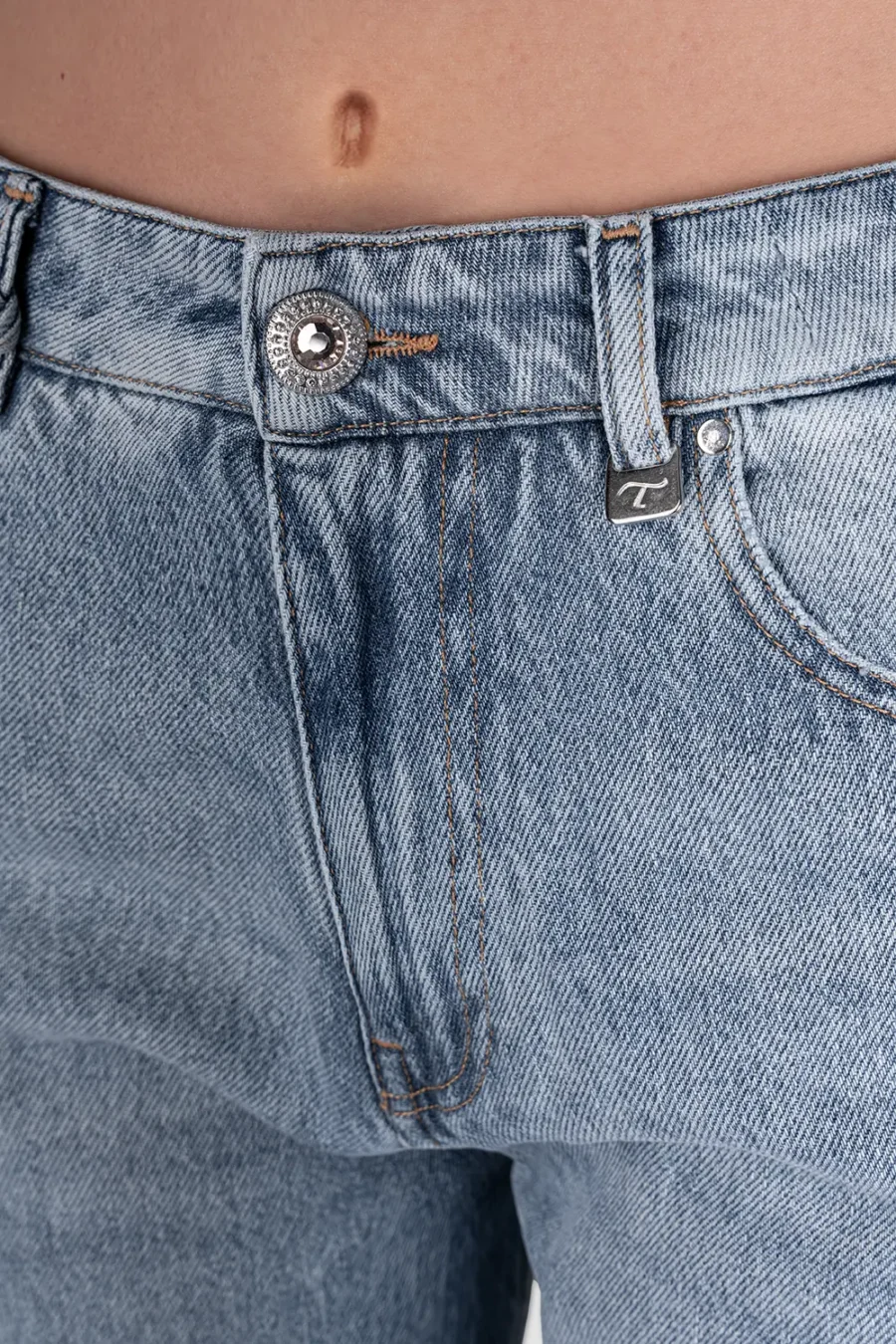 JEANS HOLLYWOOD BARREL IN DENIM BLU MEDIO - immagine 4