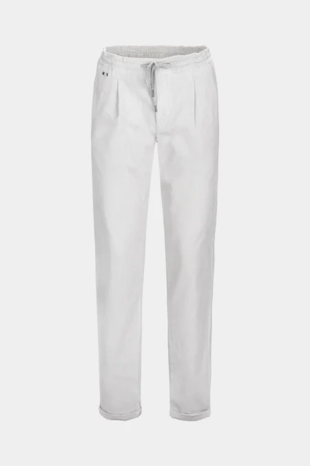 PANTALONE ALVISE REGULAR IN VELLUTO LUXURY BEIGE