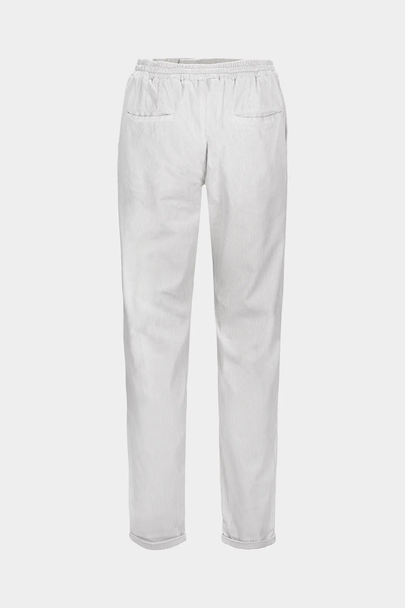 PANTALONE ALVISE REGULAR IN VELLUTO LUXURY BEIGE - immagine 2