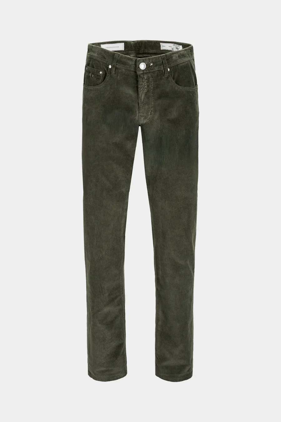 MICHELANGELO REGULAR LUXURY GREEN VELVET PANTS