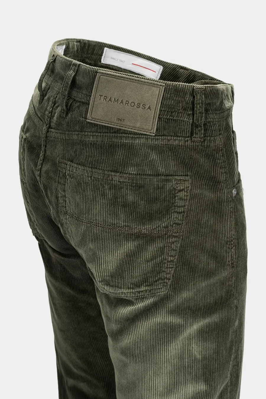 MICHELANGELO REGULAR LUXURY GREEN VELVET PANTS - Image 4