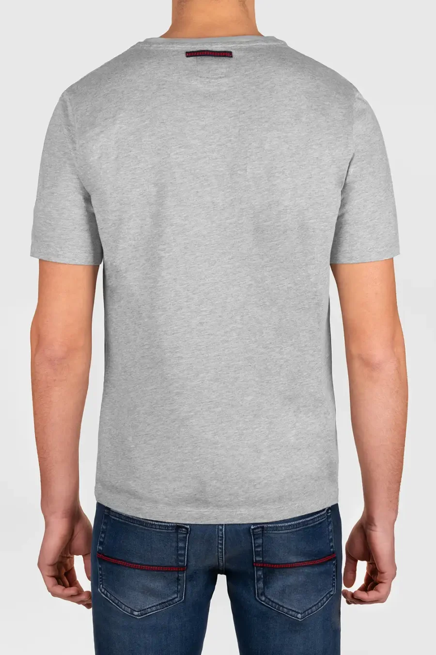 ABARTH GREY COTTON T-SHIRT - Image 2