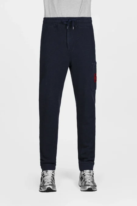 PANTALONE JOGGER SLIM CON TASCHE IN FELPA GRIGIA ABARTH