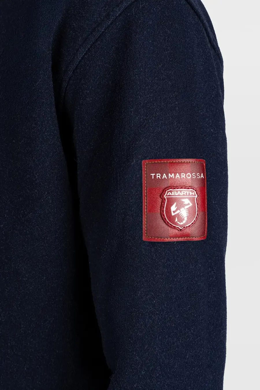 ABARTH BLUE SWEATSHIRT ZIP HOODIE - Image 3