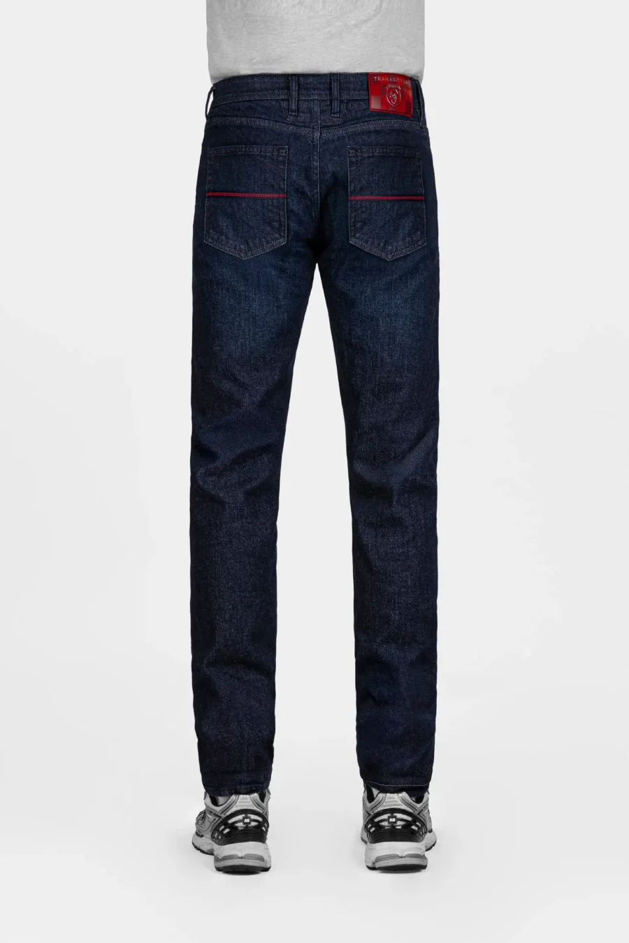 MICHELANGELO REGULAR JEANS IN DARK BLUE DENIM ABARTH - Image 2