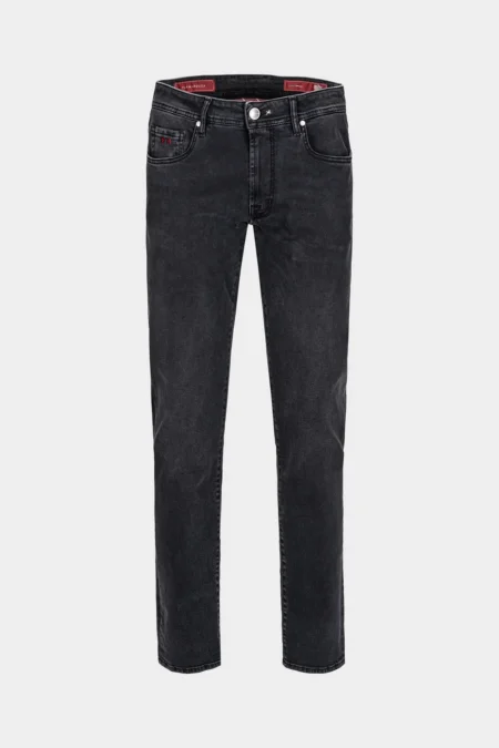 JEANS 5 TASCHE MICHELANGELO REGULAR DENIM RELAX GRIGIO SCURO