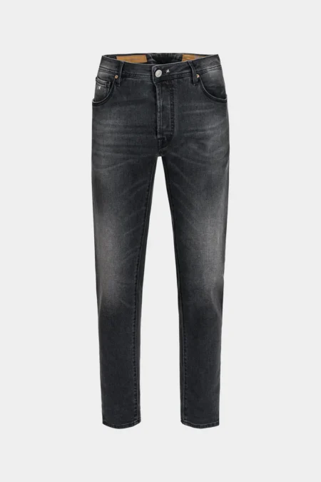 JEANS 5 TASCHE BRANDO CARROT IN DENIM NERO