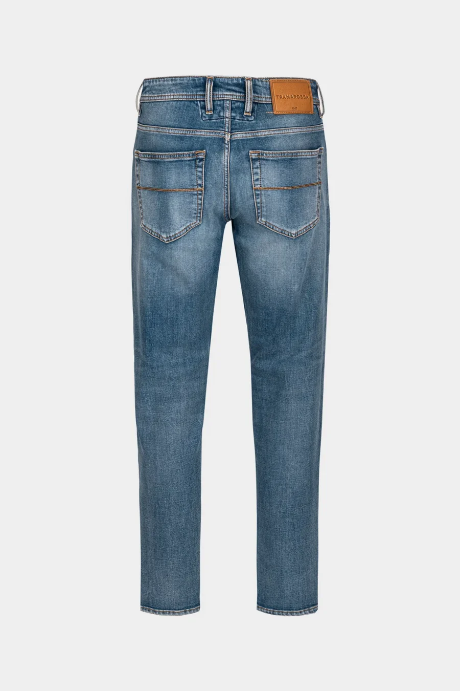 JEANS 5 POCKETS BRANDO CARROT DENIM HERITAGE DIRTY WASH - Image 2