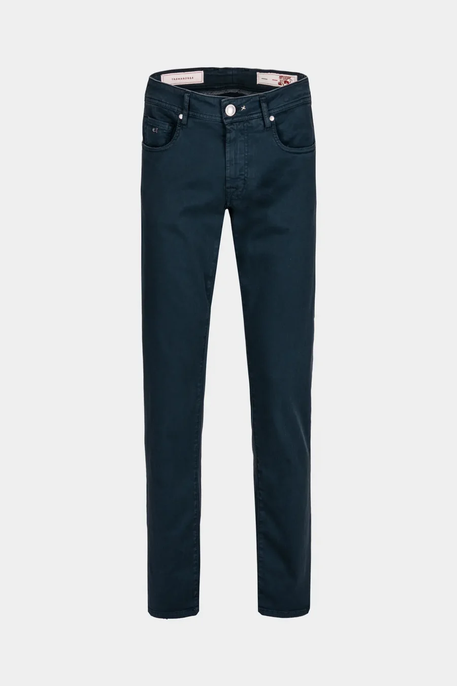 JEANS 5 POCKETS COLOURED LEONARDO SLIM GABARDINE RELAX BLUE
