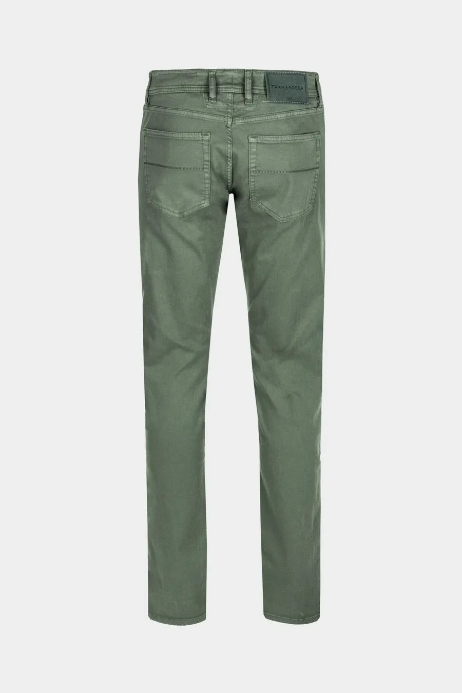 JEANS 5 POCKETS COLOURED MICHELANGELO REGULAR GABARDINA RELAX GREEN - Image 2