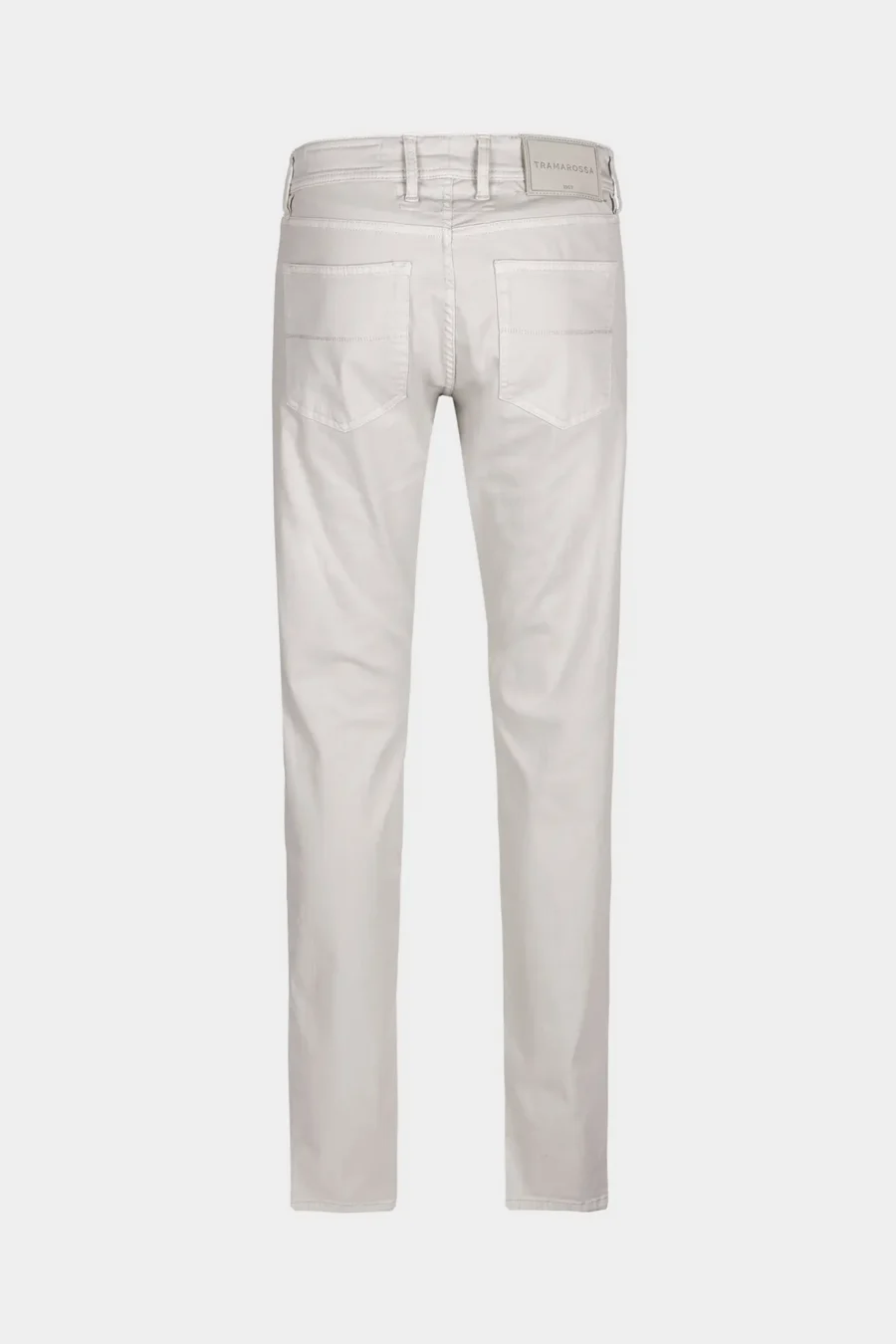 JEANS 5 POCKETS COLOURED LEONARDO SLIM GABARDINE RELAX LIGHT GREY - Image 2