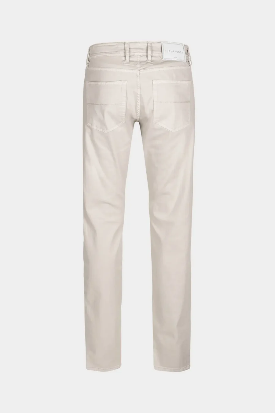 JEANS 5 POCKETS COLOURED MICHELANGELO REGULAR GABARDINE RELAX WHITE GREY - Image 2