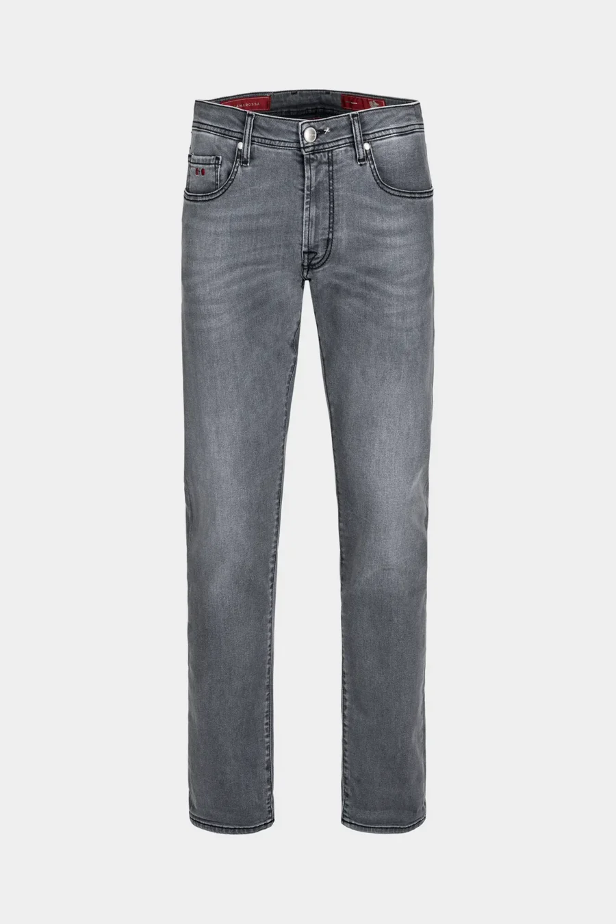 JEANS 5 TASCHE MICHELANGELO REGULAR DENIM RELAX GRIGIO CHIARO