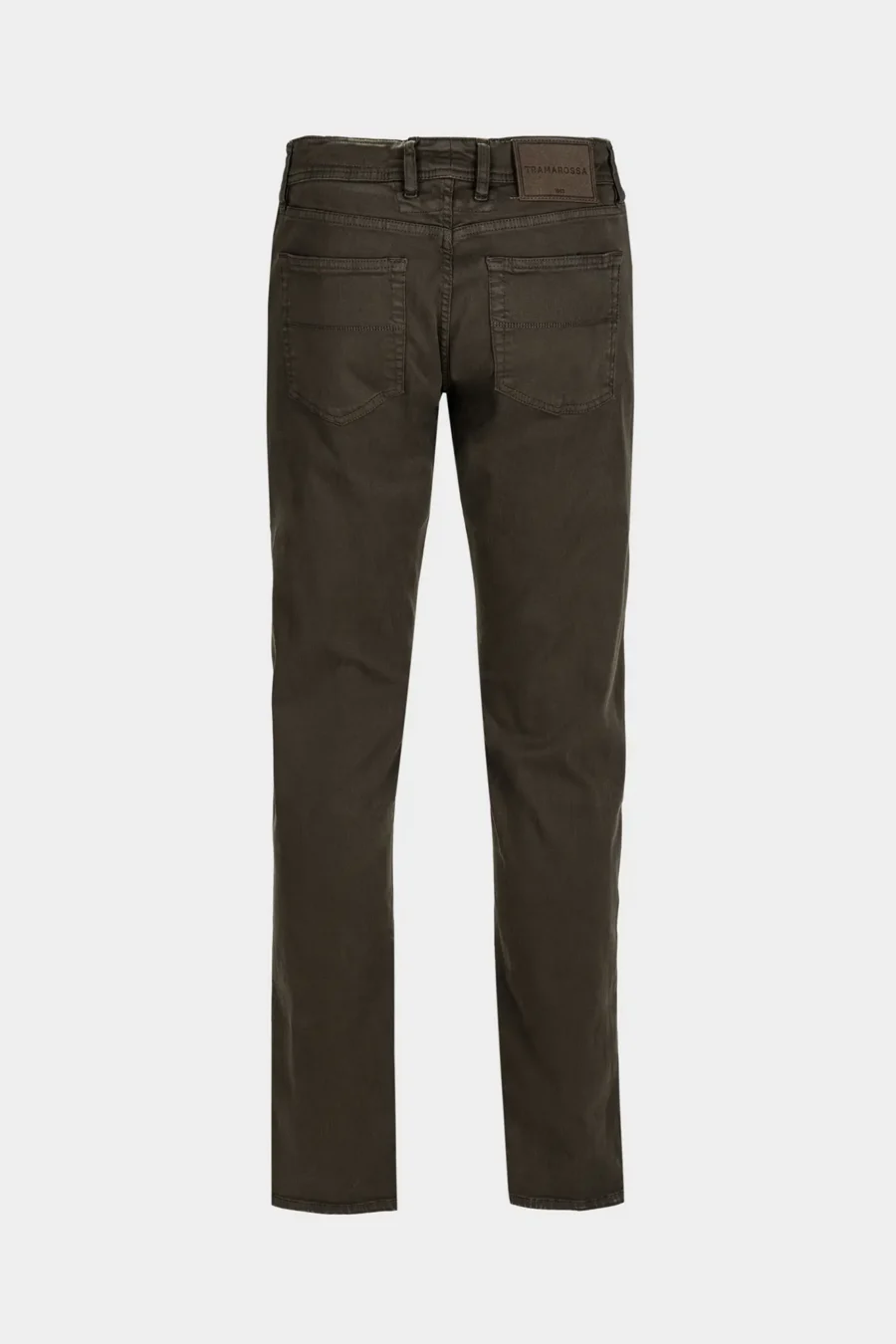 JEANS 5 POCKETS COLOURED MICHELANGELO REGULAR GABARDINE RELAX BROWN - Image 2