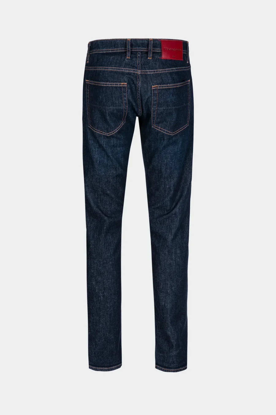 JEANS 5 TASCHE LEONARDO SLIM IN DENIM CASHMERE BLU MEDIO - immagine 2